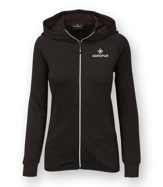 Picture of 2168 - Ladies' Parkside Knit Hooded Jacket