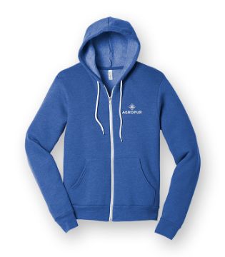 Show details for 3739 - Unisex Sponge Fleece Zip Hooded Sweatshirt Picture of 3739 - Unisex Sponge Fleece Zip Hooded Sweatshirt