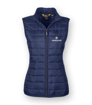 Show details for CE702W - Ladies' Packable Puffer Vest  Picture of CE702W - Ladies' Packable Puffer Vest