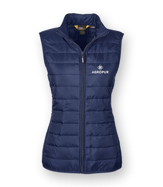 Picture of CE702W - Ladies' Packable Puffer Vest 