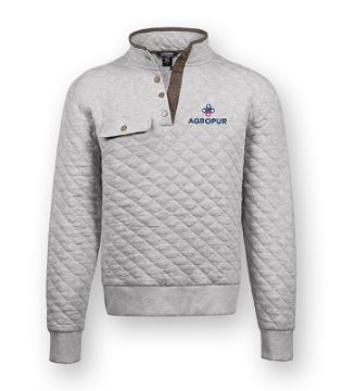 Show details for CF-63 - Riverton Quilted Fleece Pullover Picture of CF-63 - Riverton Quilted Fleece Pullover