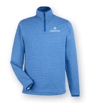 Show details for CE73 - Men's Heathered Stripe 1/4 Zip Picture of CE73 - Men's Heathered Stripe 1/4 Zip