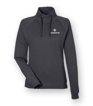 Show details for NE200W - Ladies Rhythm Waffle Pullover Picture of NE200W - Ladies Rhythm Waffle Pullover