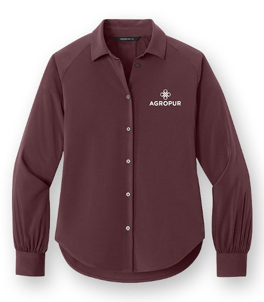 Picture of MM2017 - Ladies Long Sleeve Soft Blouse